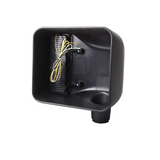 Clear Lens LED Side Mirror With White Spot Lights And Amber Turn Signal Lights