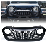 Diamondback Series Black Grille For 2018-2020 Jeep Wrangler JL And Jeep Gladiator JT