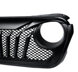 Diamondback Series Black Grille For 2018-2020 Jeep Wrangler JL And Jeep Gladiator JT