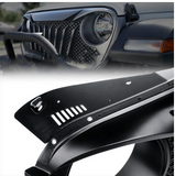 Diamondback Series Black Grille For 2018-2020 Jeep Wrangler JL And Jeep Gladiator JT