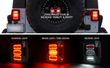 Diamond LED Tail Lights For 07-18 Jeep Wrangler JK JKU