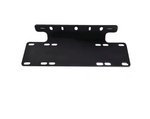 EU Edition License Plate Holder LED Light Bar Lamps Mount Bracket For Jeep Offroad SUV