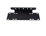 EU Edition License Plate Holder LED Light Bar Lamps Mount Bracket For Jeep Offroad SUV