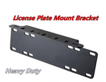 EU Edition License Plate Holder LED Light Bar Lamps Mount Bracket For Jeep Offroad SUV