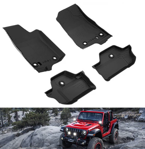 Floor Mats Compatible For Wrangler JL 2018 2019