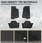 Floor Mats Compatible For Wrangler JL 2018 2019