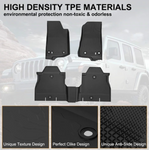 Floor Mats Compatible For Wrangler JL 2018 2019