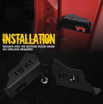 Front Foot Pegs With 1941 For 2018-2019 Jeep Wrangler JL