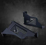 Front Foot Pegs With U.S. Flag For 2007-2018 Jeep Wrangler JK