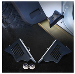 Front Foot Pegs With U.S. Flag For 2007-2018 Jeep Wrangler JK