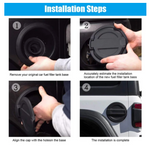 Fuel Tank Gas Cover For 2018-2019 Jeep Wrangler JL JLU