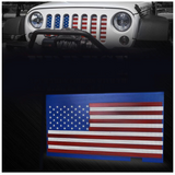 Grill Mesh Insert With USA Flag