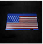 Grill Mesh Insert With USA Flag