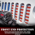 Grill Mesh Insert With USA Flag