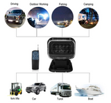 High Power 50W 360 CREE LED Remote Controlled Spot Search Light