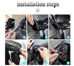 Hood Lock Kit Anti-Theft For 2018+ Jeep Wrangler JL