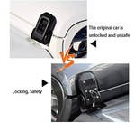 Hood Lock Kit Anti-Theft For 2018+ Jeep Wrangler JL