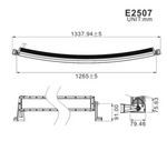 Hot Sales Curved Work Light Bars Off-Road Light Bars Dual Rows Bar Lamps