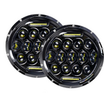 Jeep 7" Headlights, 4" Fog Lamps, Front Turn Signals, Fender Turn Signals & Taillights
