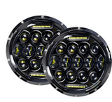 Jeep 7" Headlights, 4" Fog Lamps, Front Turn Signals, Fender Turn Signals & Taillights