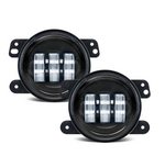Jeep 7" Headlights, 4" Fog Lamps, Front Turn Signals, Fender Turn Signals & Taillights