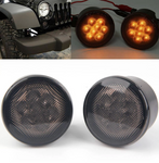 Jeep 7" Headlights, 4" Fog Lamps, Front Turn Signals, Fender Turn Signals & Taillights