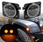 Jeep 7" Headlights, 4" Fog Lamps, Front Turn Signals, Fender Turn Signals & Taillights