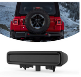 LED 3rd Brake Light Compatible High Mount Stop Light For 2018 2019 Jeep Wrangler JL & 2020 Jeep Gladiator JT (Black Housing Smoke Lens)
