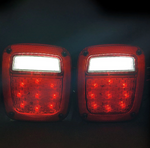 LED Tail Lights For Jeep Wrangler CJ / YJ / TJ / Rubicon