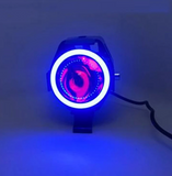 Motorcycle Headlight Led U7 Motorbike Driving Fog Daytime Running Light Drl Light Lamp Switch Moto Accessories