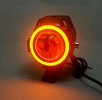 Motorcycle Headlight Led U7 Motorbike Driving Fog Daytime Running Light Drl Light Lamp Switch Moto Accessories