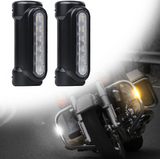 Motorcycle Highway LED Crash Bar Lights Switchback Driving Light For Touring Models