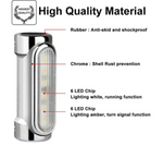 Motorcycle Highway LED Crash Bar Lights Switchback Driving Light For Touring Models