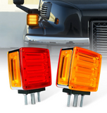 Pillar Series LED Dual Face Truck Fender Pedestal Marker Lights