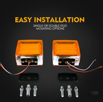Pillar Series LED Dual Face Truck Fender Pedestal Marker Lights