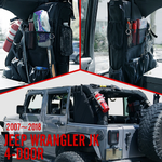 Rear Roll Bar Storage Bags For Jeep Wrangler