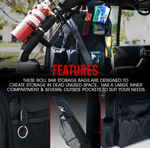 Rear Roll Bar Storage Bags For Jeep Wrangler