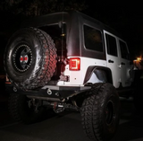 Rival Series LED Taillights With Clear Lens For 2007 - 2018 Jeep Wrangler JK JKU