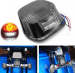 Smoke Lens LED Tail Light With License Plate Lamp