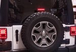 Smoked LED Tail Lights & Metal Tail Lights Cover