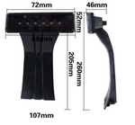 Smoked LED Taillights With Smoked Third LED Replacement Brake Light