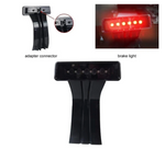 Smoked LED Taillights With Smoked Third LED Replacement Brake Light