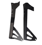 Steel Windshield Mounting Brackets Fits Jeep Wrangler 50" Or 52" LED Lights Bar