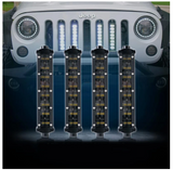 4PC 8" Double Row Philips LED Grille Light Kit