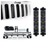 4PC 8" Double Row Philips LED Grille Light Kit