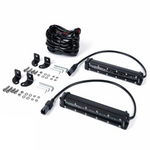 5PC 8" Single Row CREE LED Grille Light Kit