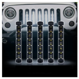 5PC 8" Single Row CREE LED Grille Light Kit