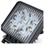 60 Degree Flood Beam 4" 27W 4x4 Cube LED Offroad Light