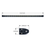 32" 150W Astro Series Flood Beam CREE LED Light Bar