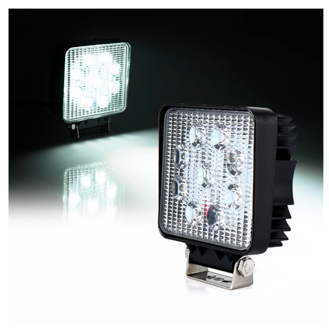 30 Degree Spot Beam 4" 27W 4x4 Cube LED Offroad Light